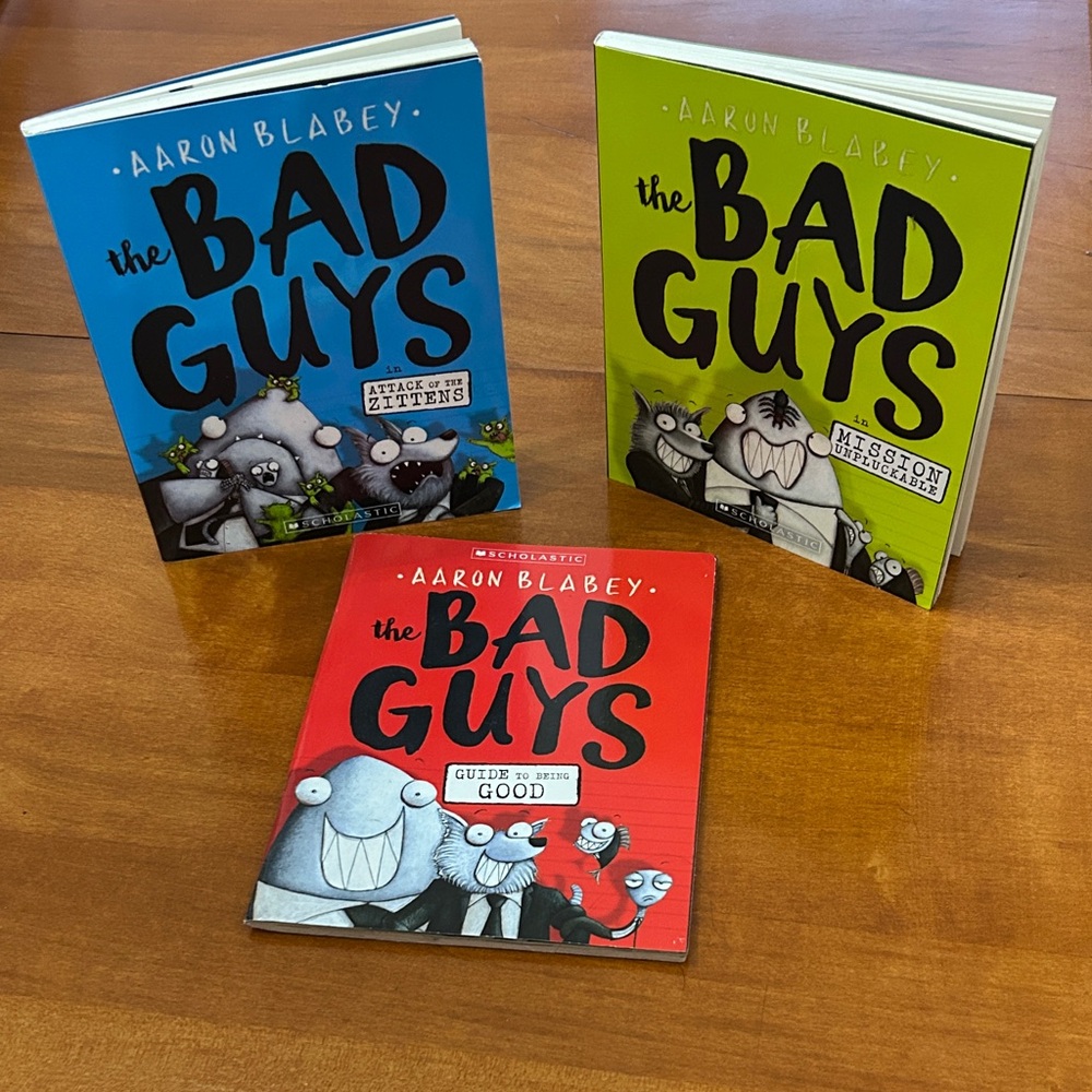 The Bad Guys Book Set by Aaron Blabey